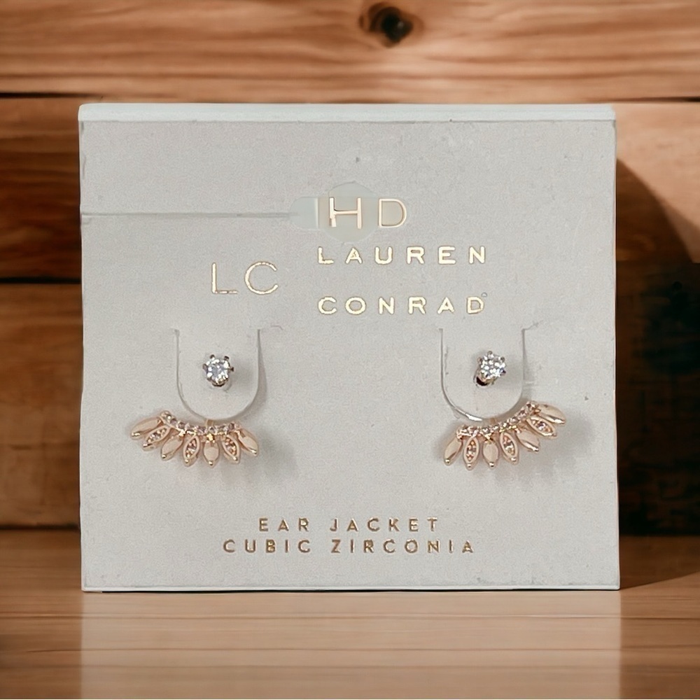 LOT Of 4 LC Lauren Conrad Earrings NEW - Picture 5 of 6